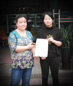 感谢不锈钢行业肖小姐百般对比后坚决选择与华企立方合作，我们必牢记使命，尽一切能力帮助企业网络营销落地，做良心企业。